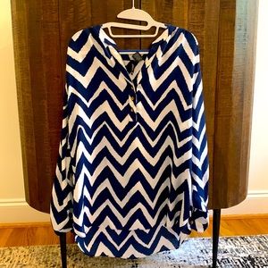 New Directions chevron blouse